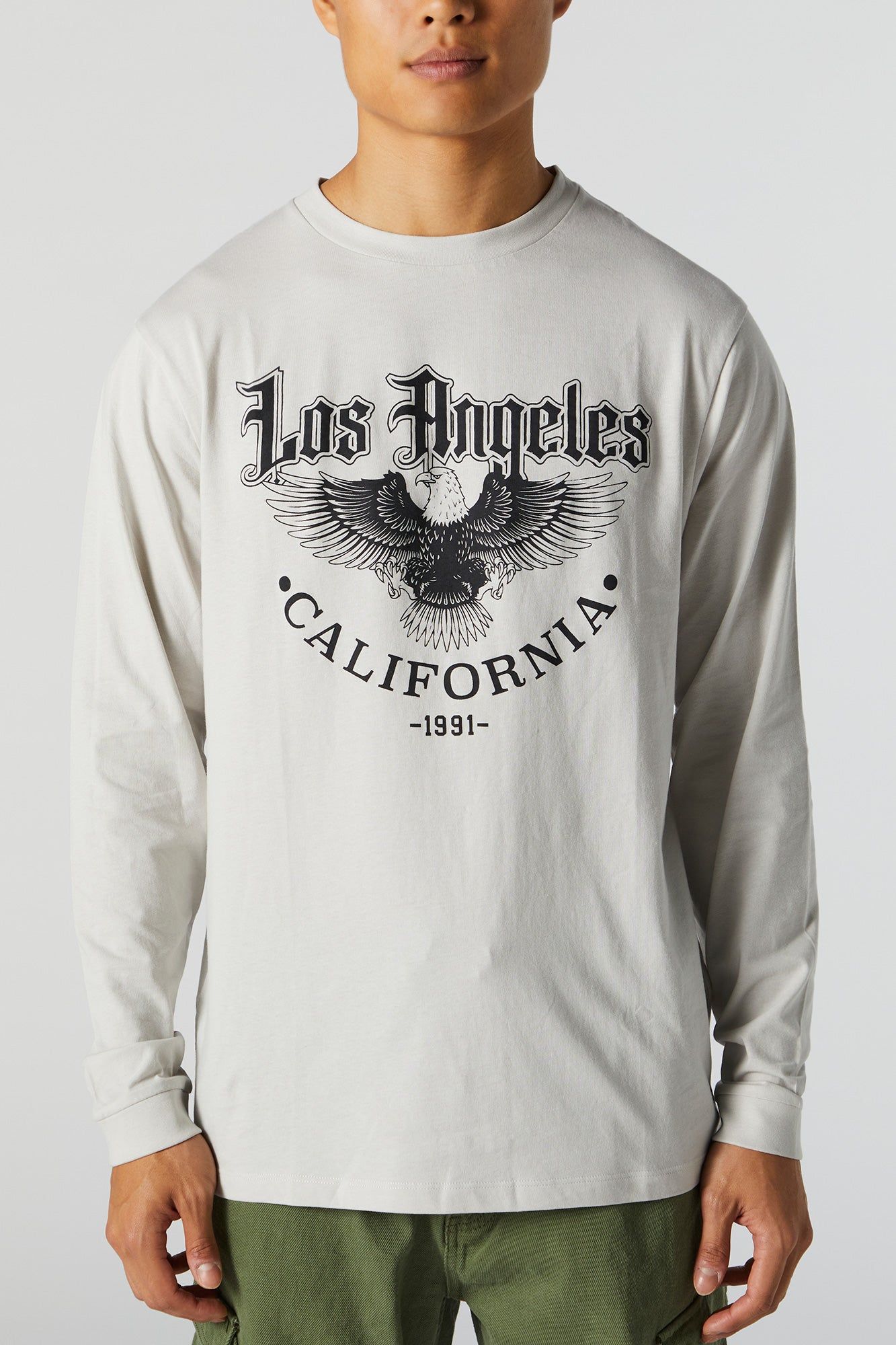 Los Angeles Graphic Long Sleeve Top sold by Urban Planet product image thumbnail 4