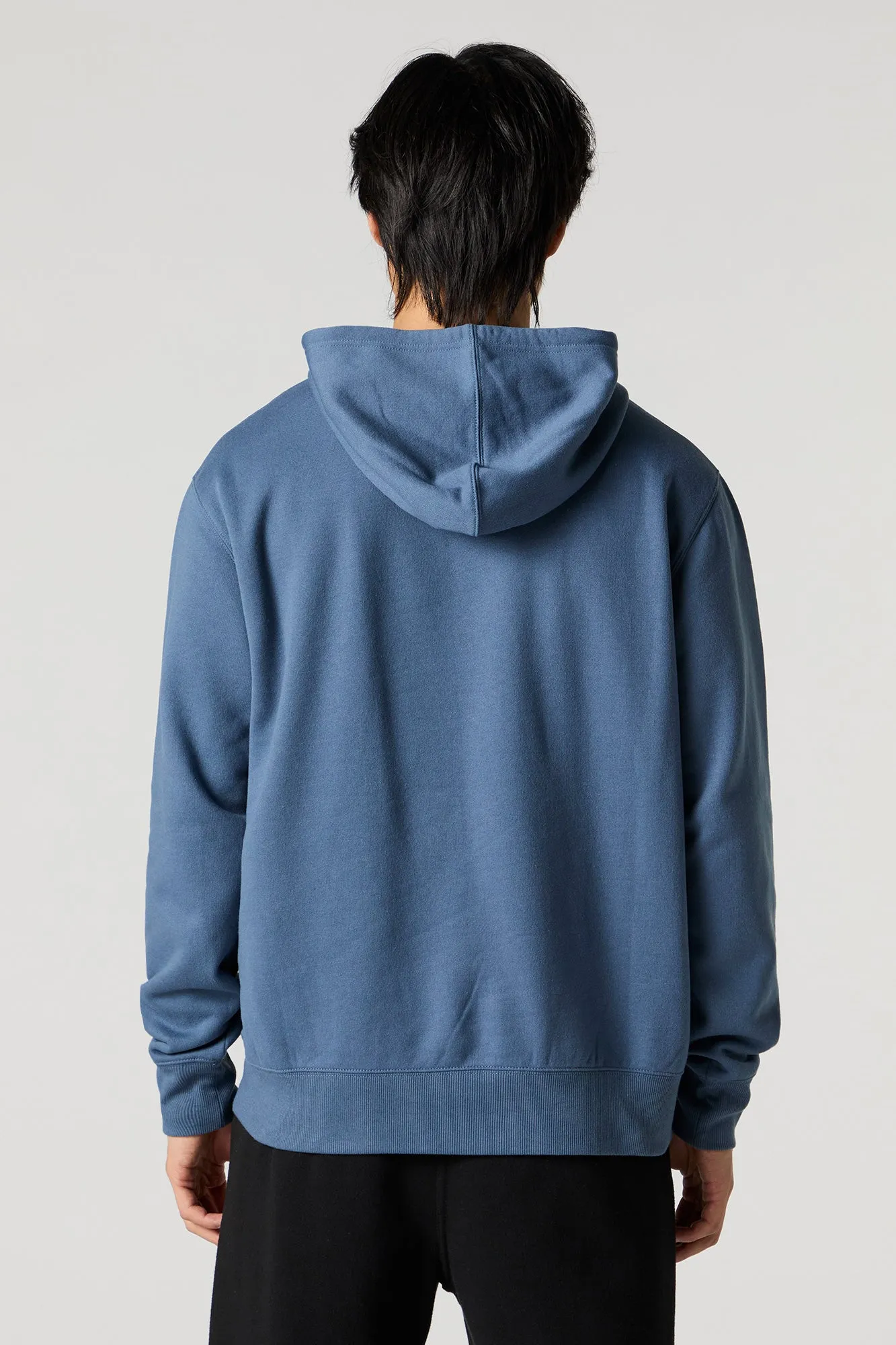 Haut à capuchon uni en molleton de tous les jours sold by Urban Planet product image thumbnail 2