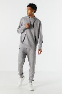 Pantalon de jogging en molleton avec filet et poches à fermeture à glissière sold by Urban Planet
