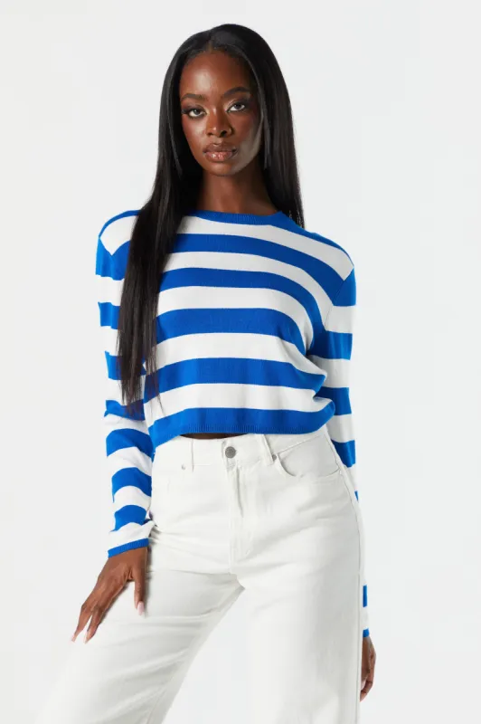Wide Striped Skimmer Sweater sold by Urban Planet