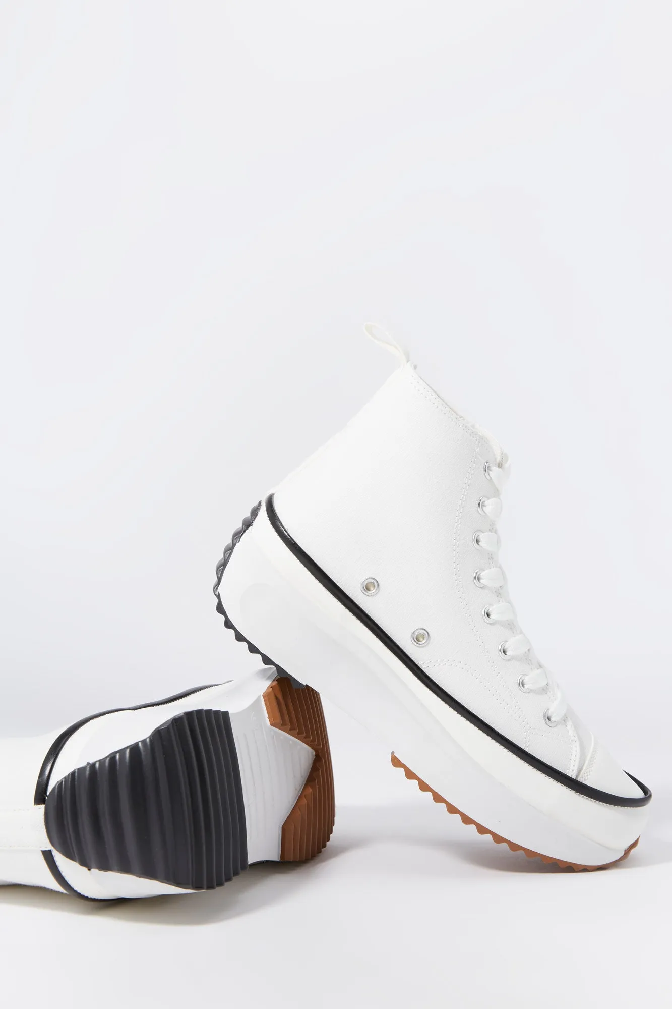 High Top Lace Up Platform Sneaker sold by Urban Planet product image thumbnail 5