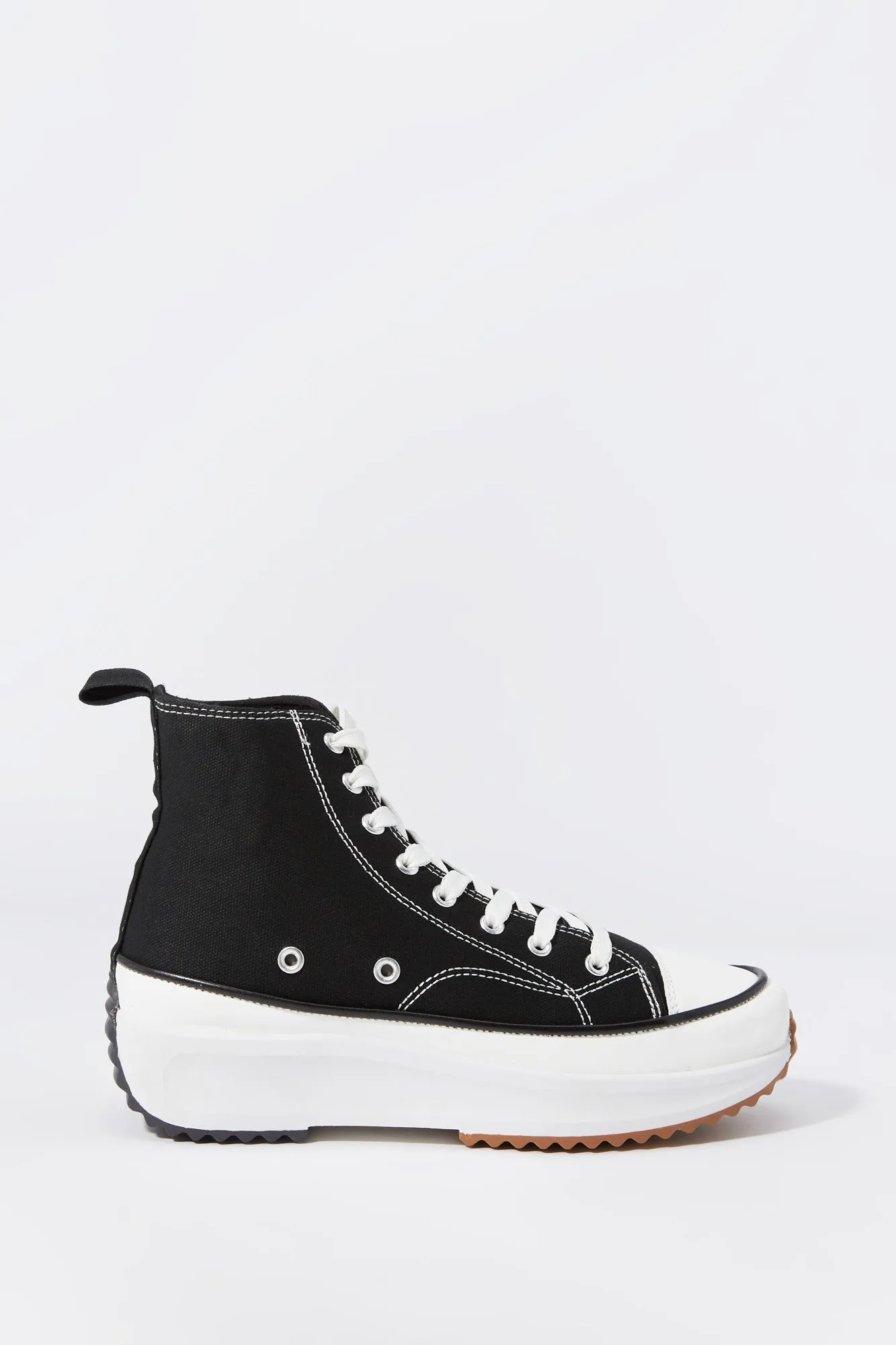 High Top Lace Up Platform Sneaker sold by Urban Planet product image thumbnail 2