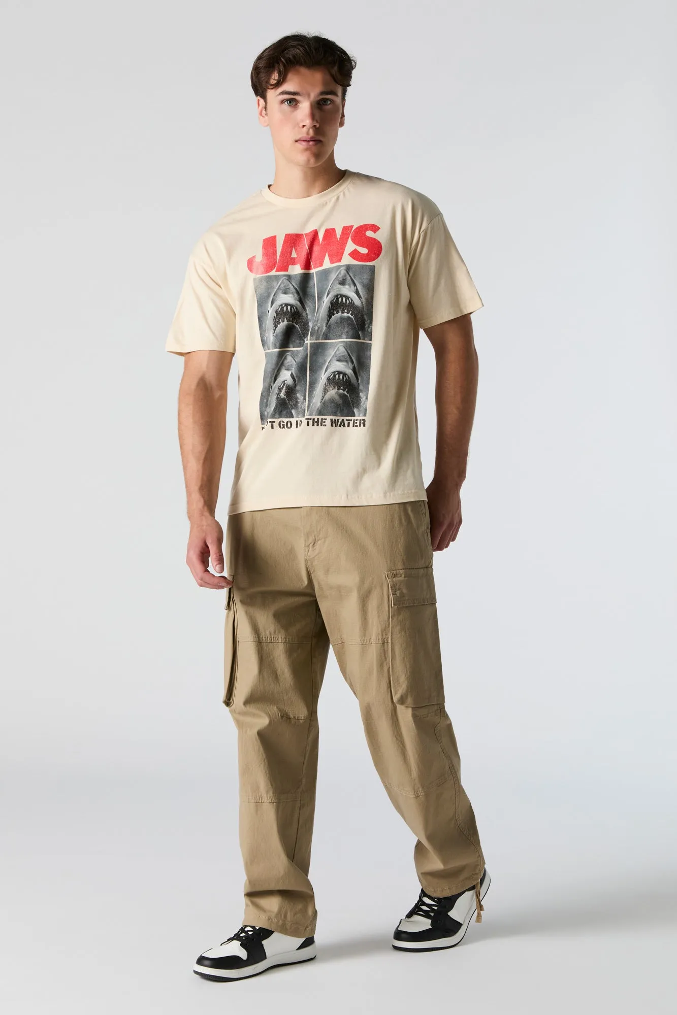 Jaws Graphic T-Shirt sold by Urban Planet product image thumbnail 3