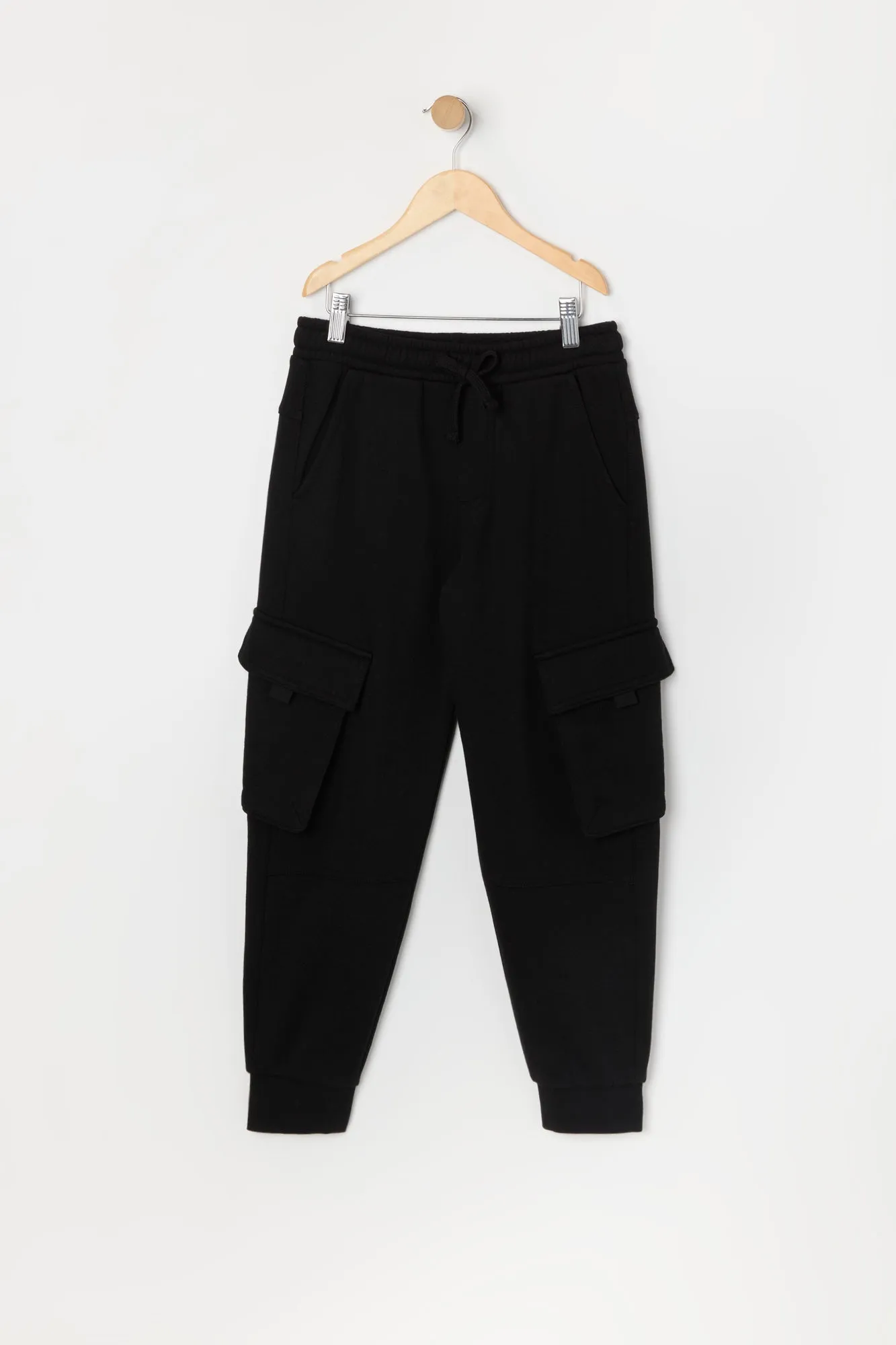 Jogger cargo en molleton à taille coulissante pour garçon sold by Urban Planet product image thumbnail 5