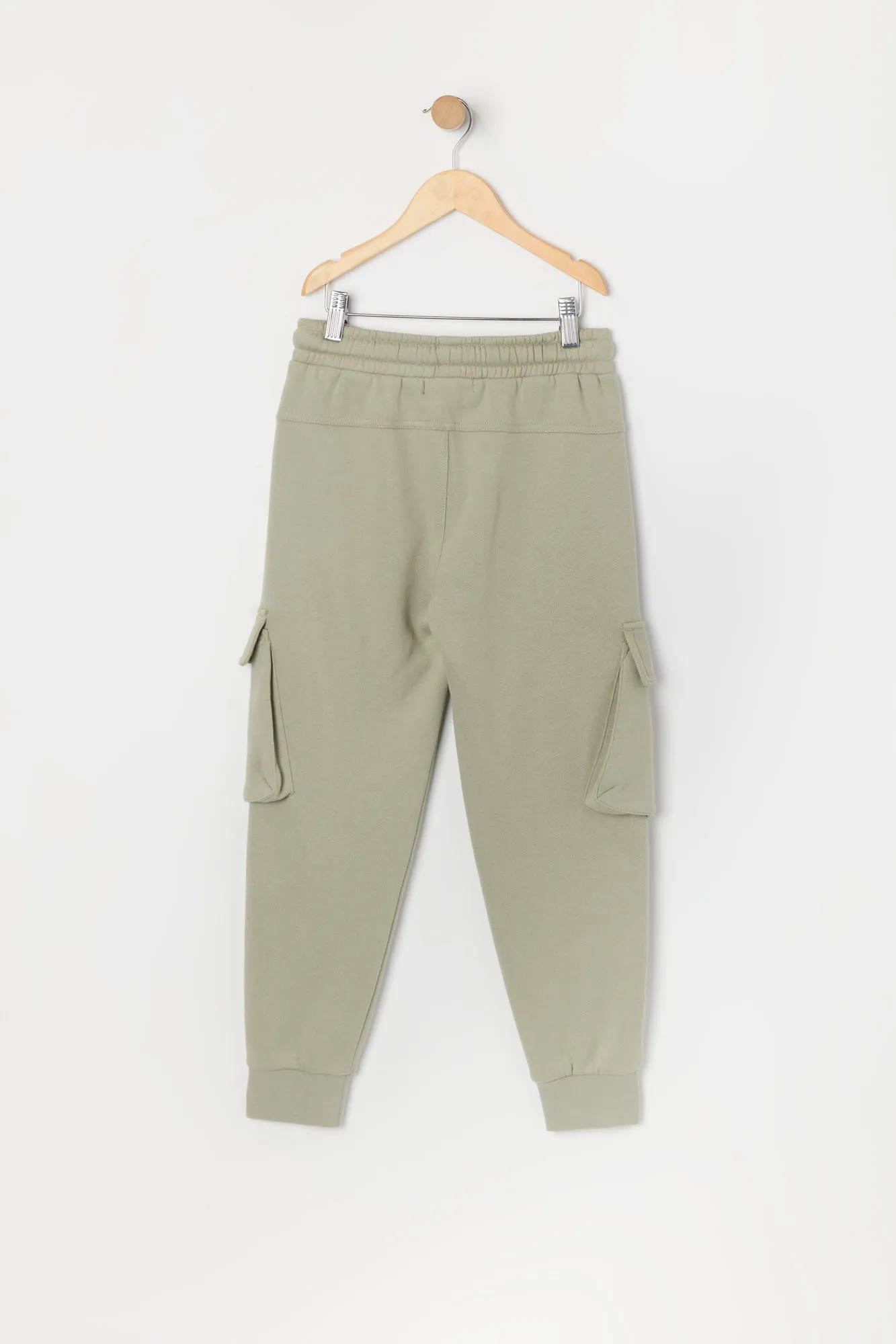 Jogger cargo en molleton à taille coulissante pour garçon sold by Urban Planet product image thumbnail 4