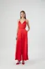 Satin Surplice Wide Leg Jumpsuit sold by Urban Planet
