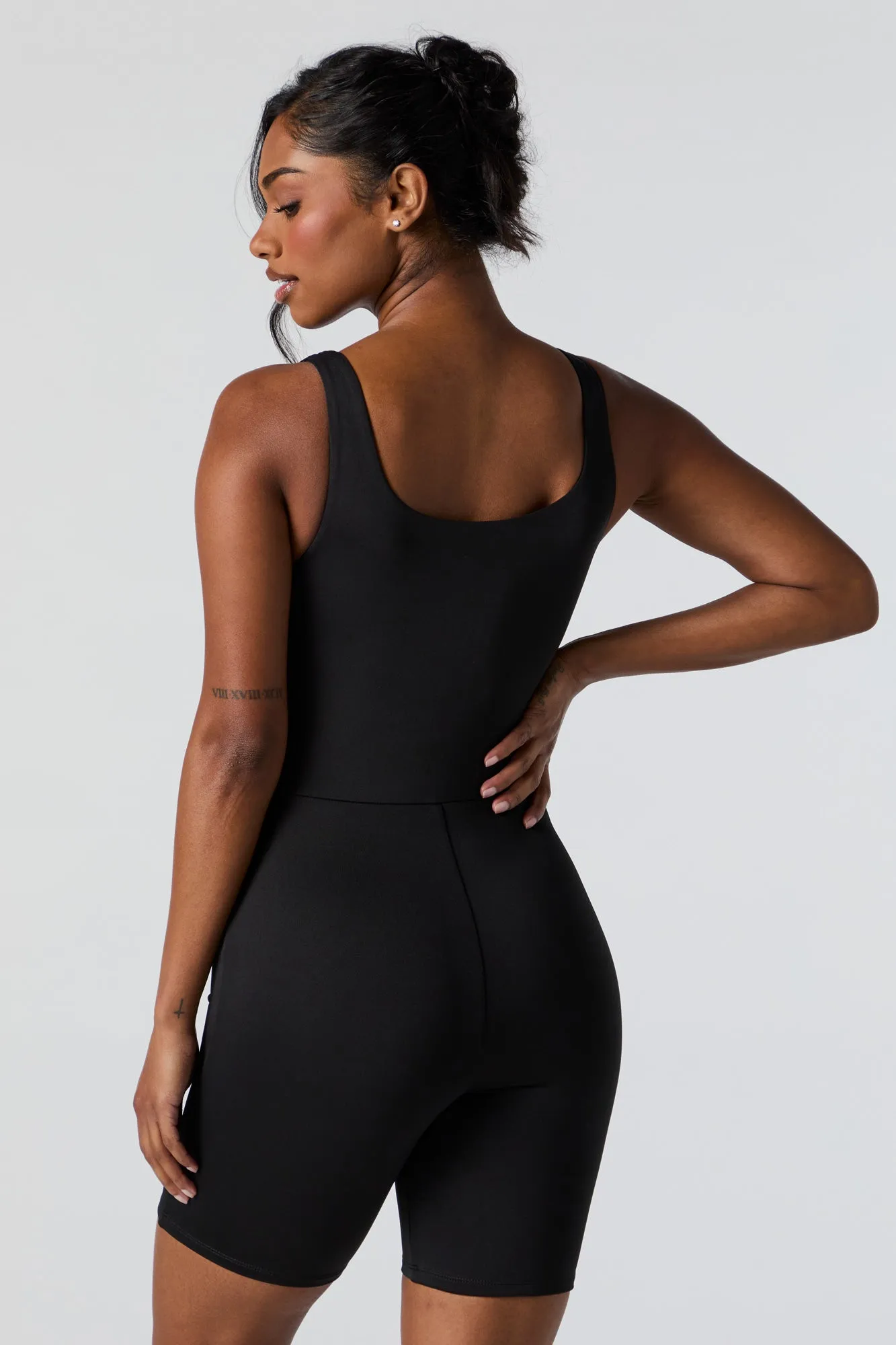 Combi-short débardeur profilé noir sold by Urban Planet product image thumbnail 2