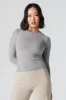 Haut en tricot côtelé à manches longues sold by Urban Planet