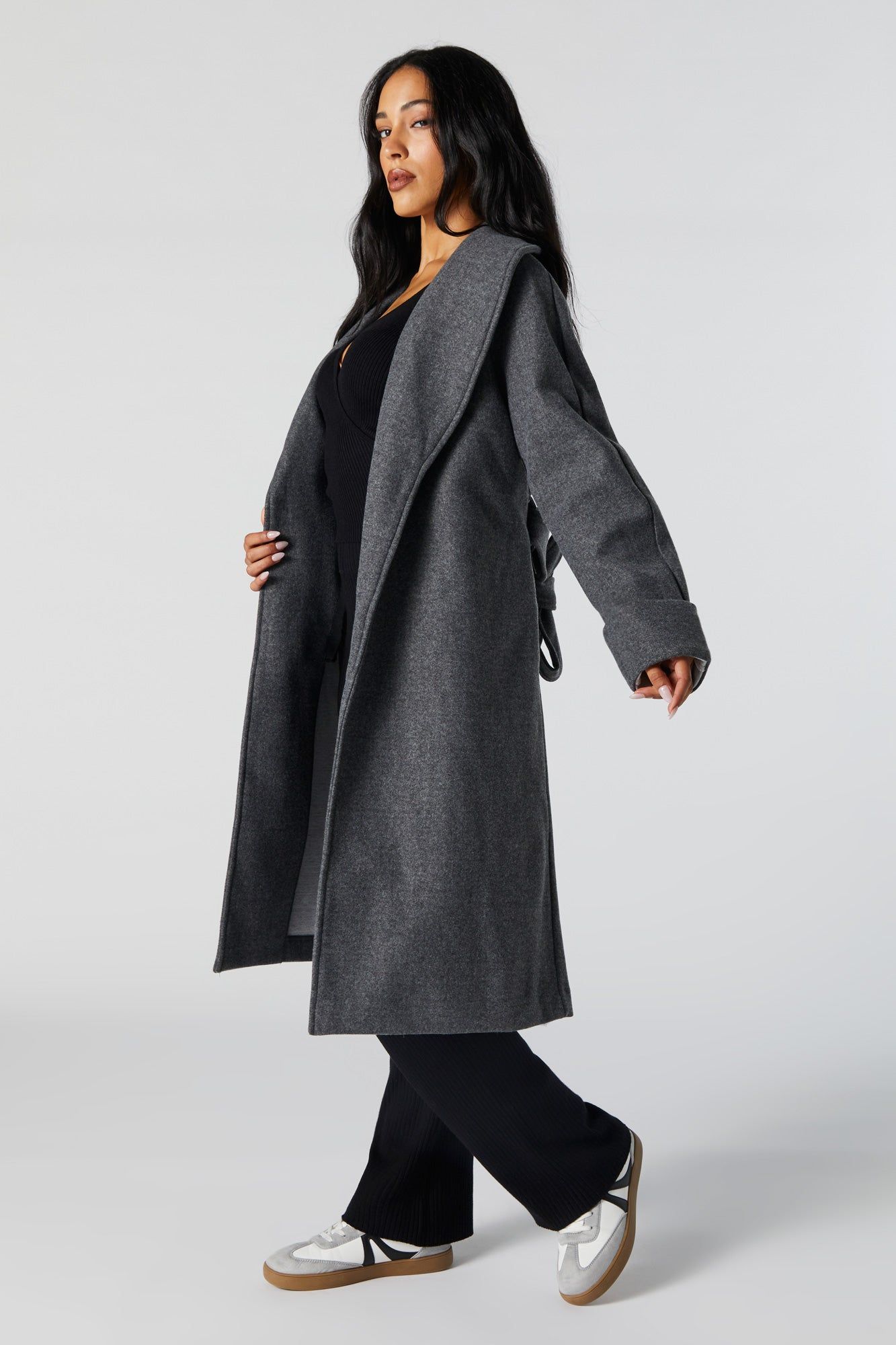 Manteau avec ceinture sold by Urban Planet product image thumbnail 5