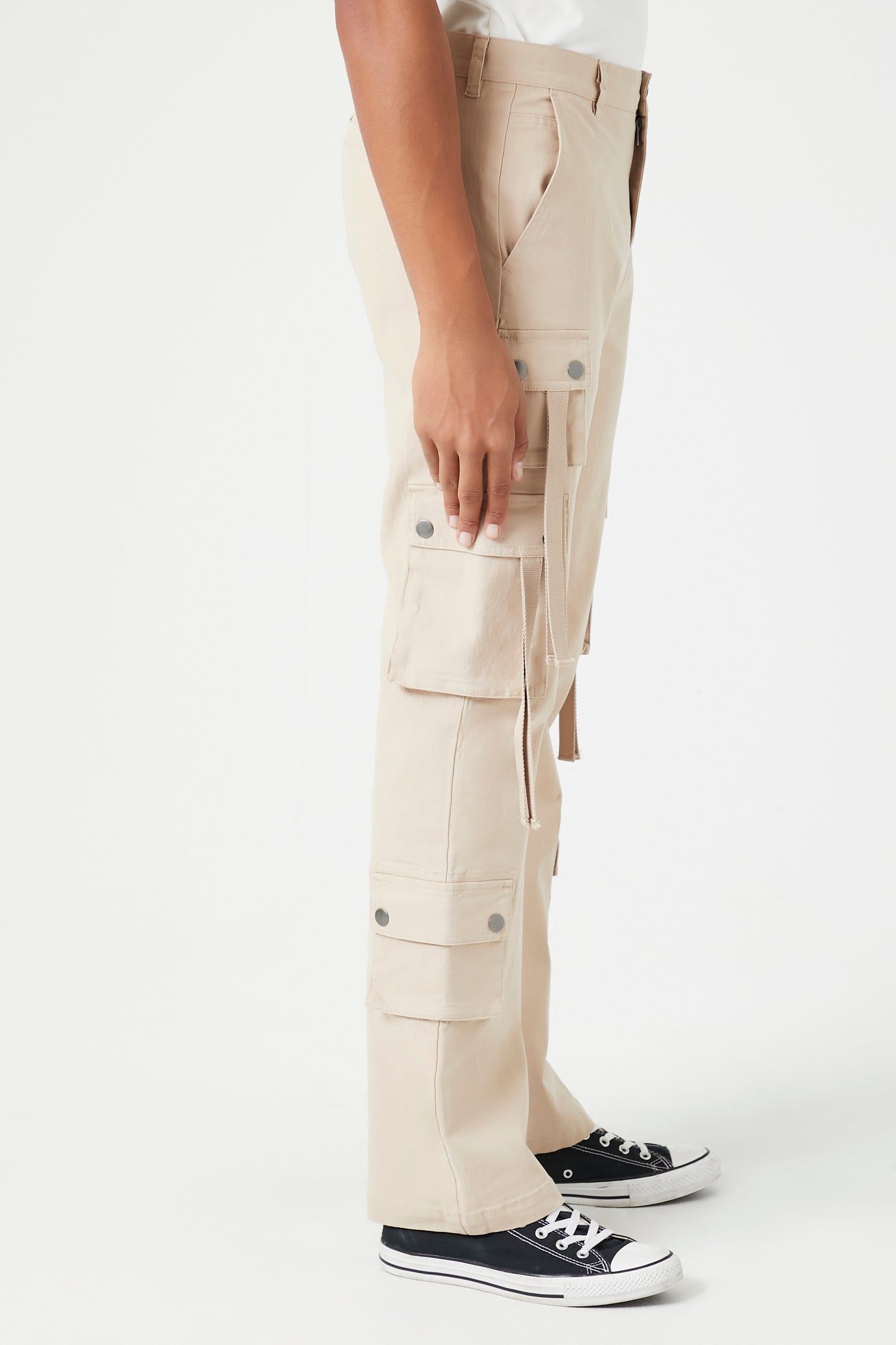 Twill Slim Cargo Pant sold by Urban Planet product image thumbnail 4