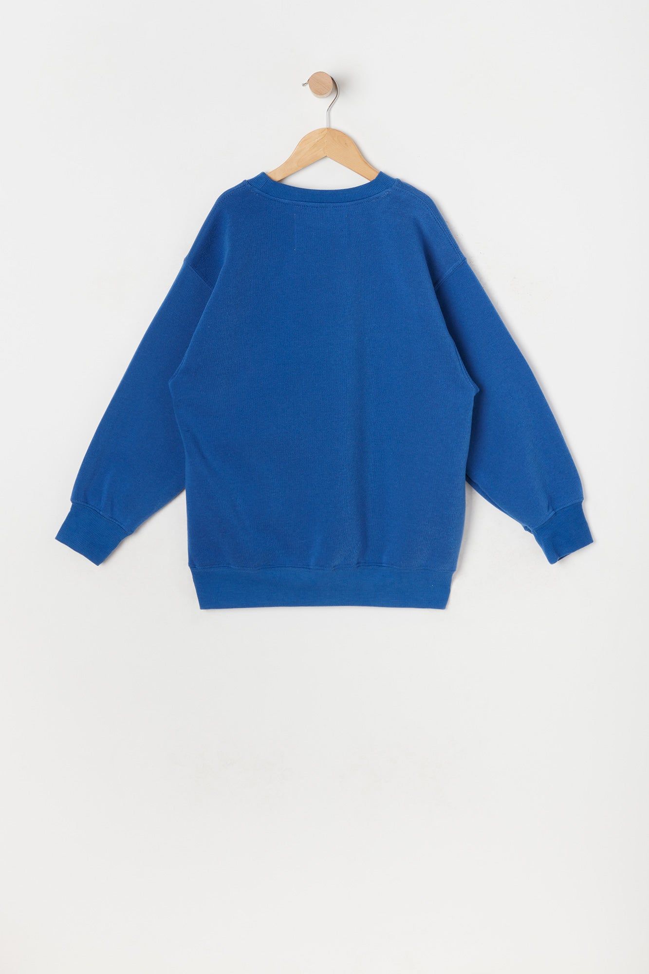 Girls Boston Graphic Oversized Fleece Sweatshirt sold by Urban Planet product image thumbnail 2