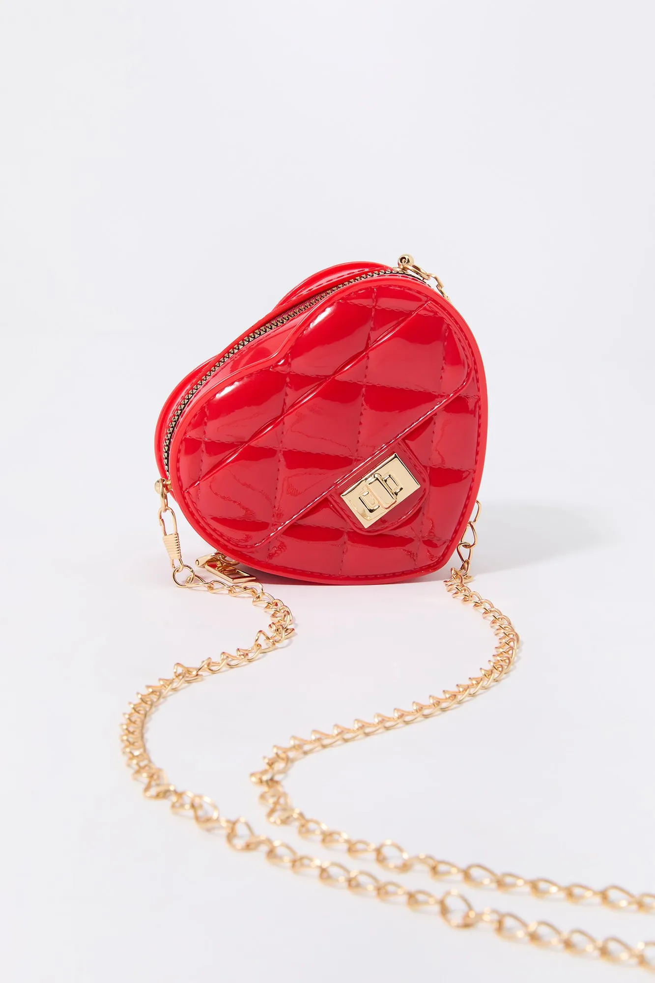 Quilted Heart Crossbody Purse sold by Urban Planet