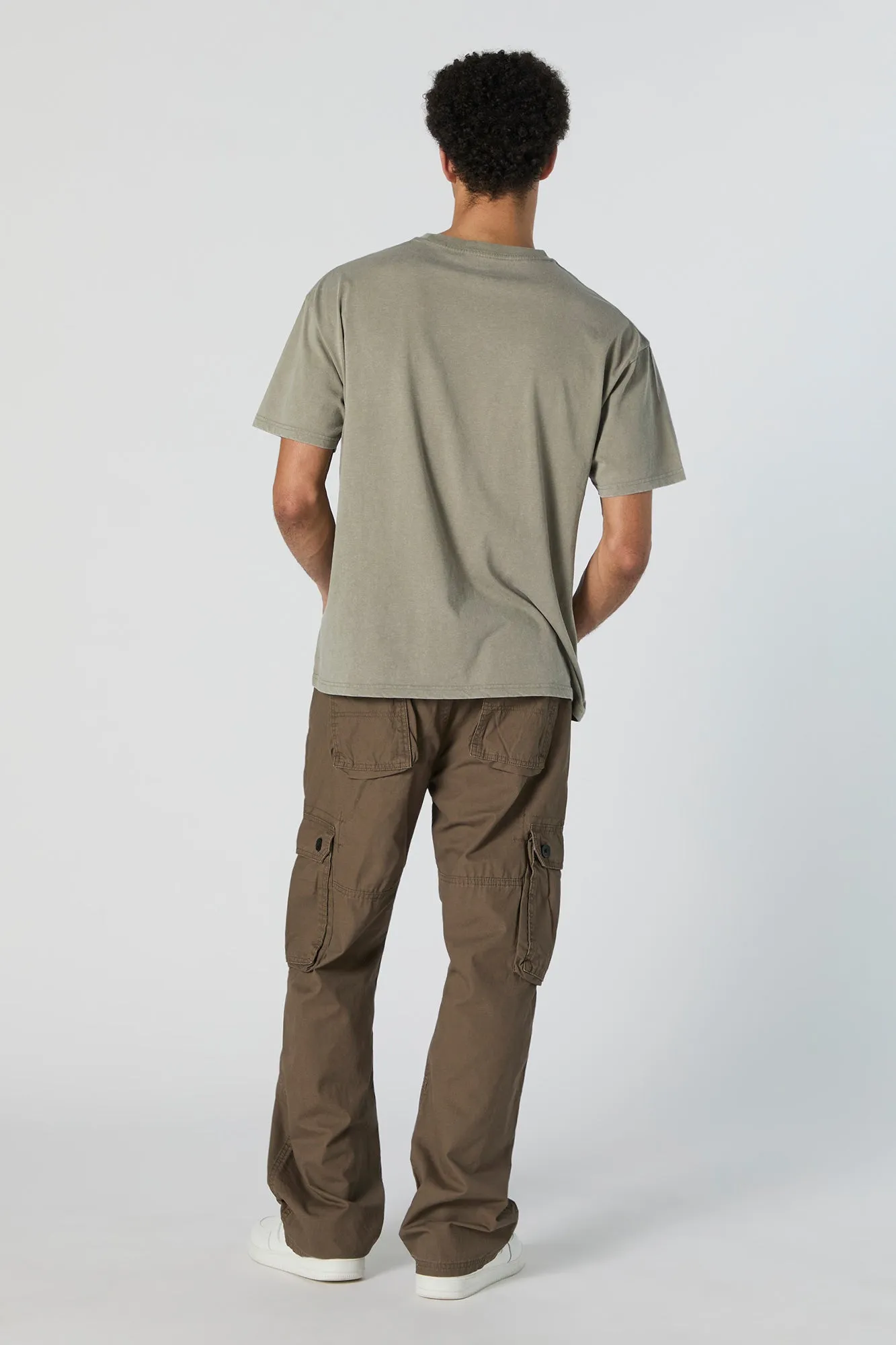 Straight Leg Cargo Pant sold by Urban Planet product image thumbnail 5