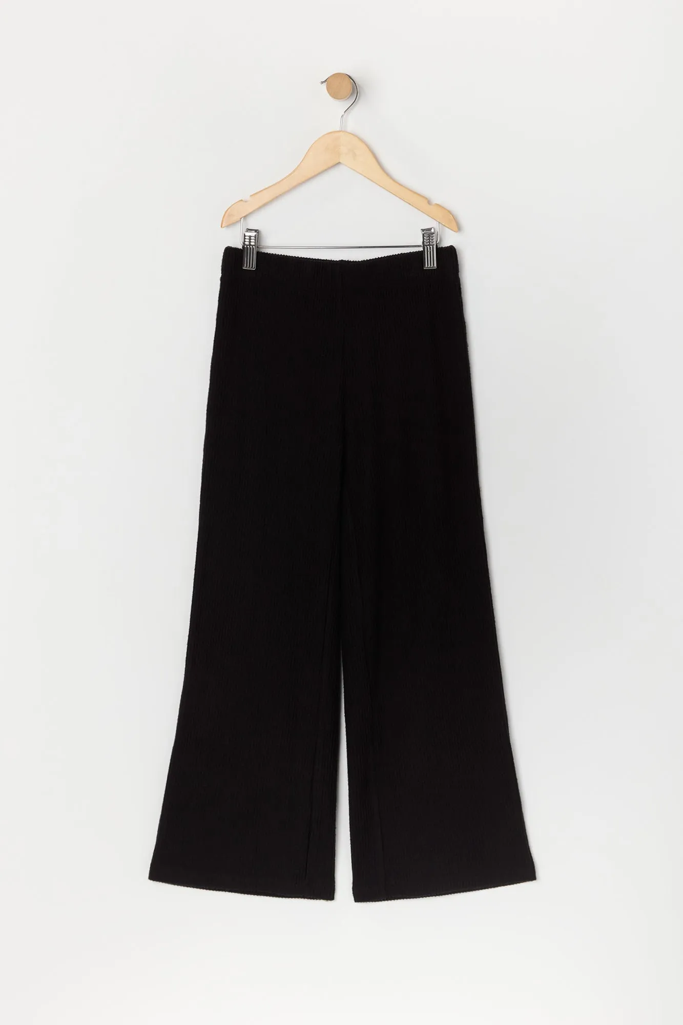Girls Ribbed Knit Wide Leg Pant sold by Urban Planet product image thumbnail 3