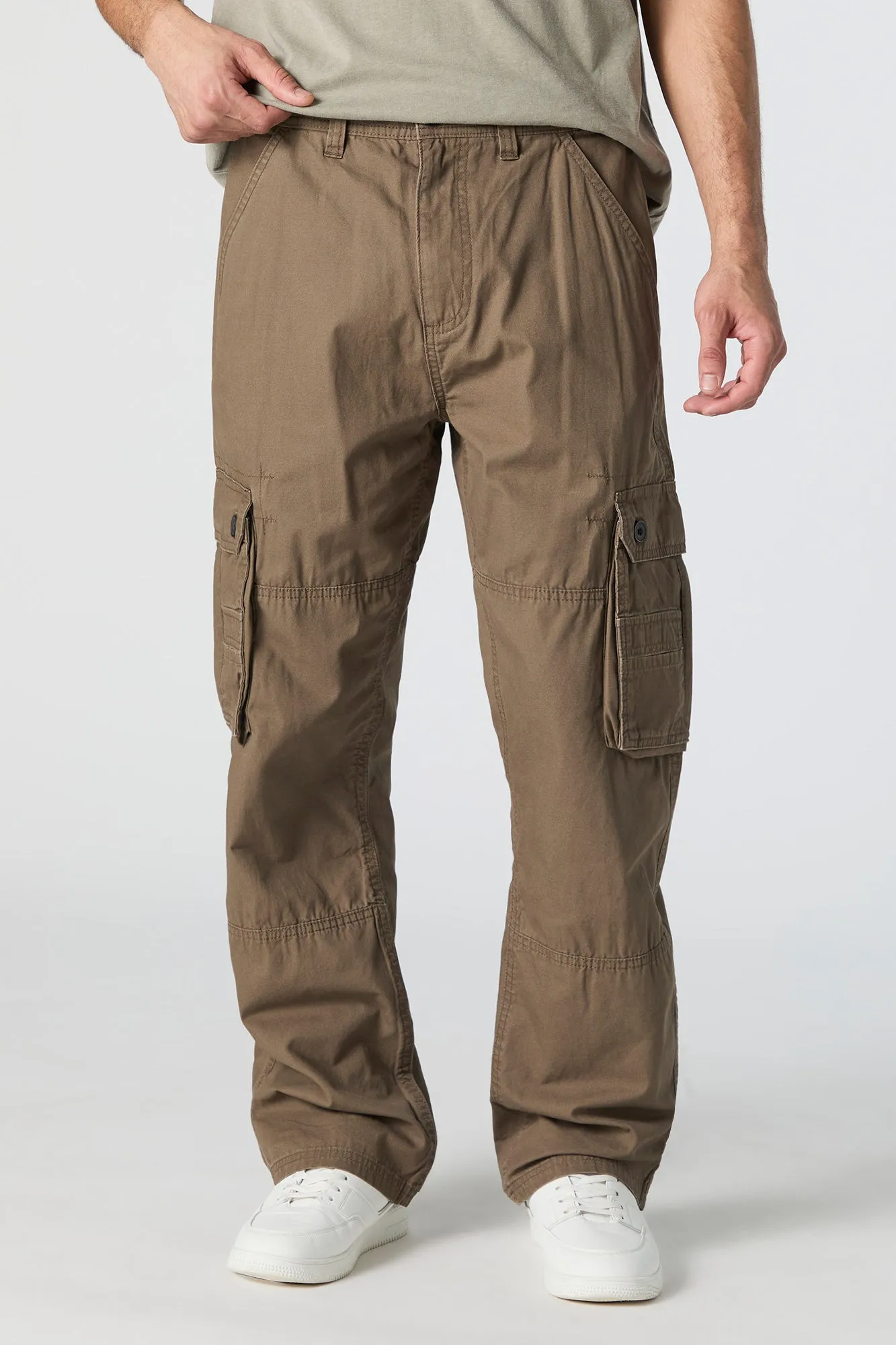 Straight Leg Cargo Pant sold by Urban Planet product image thumbnail 3