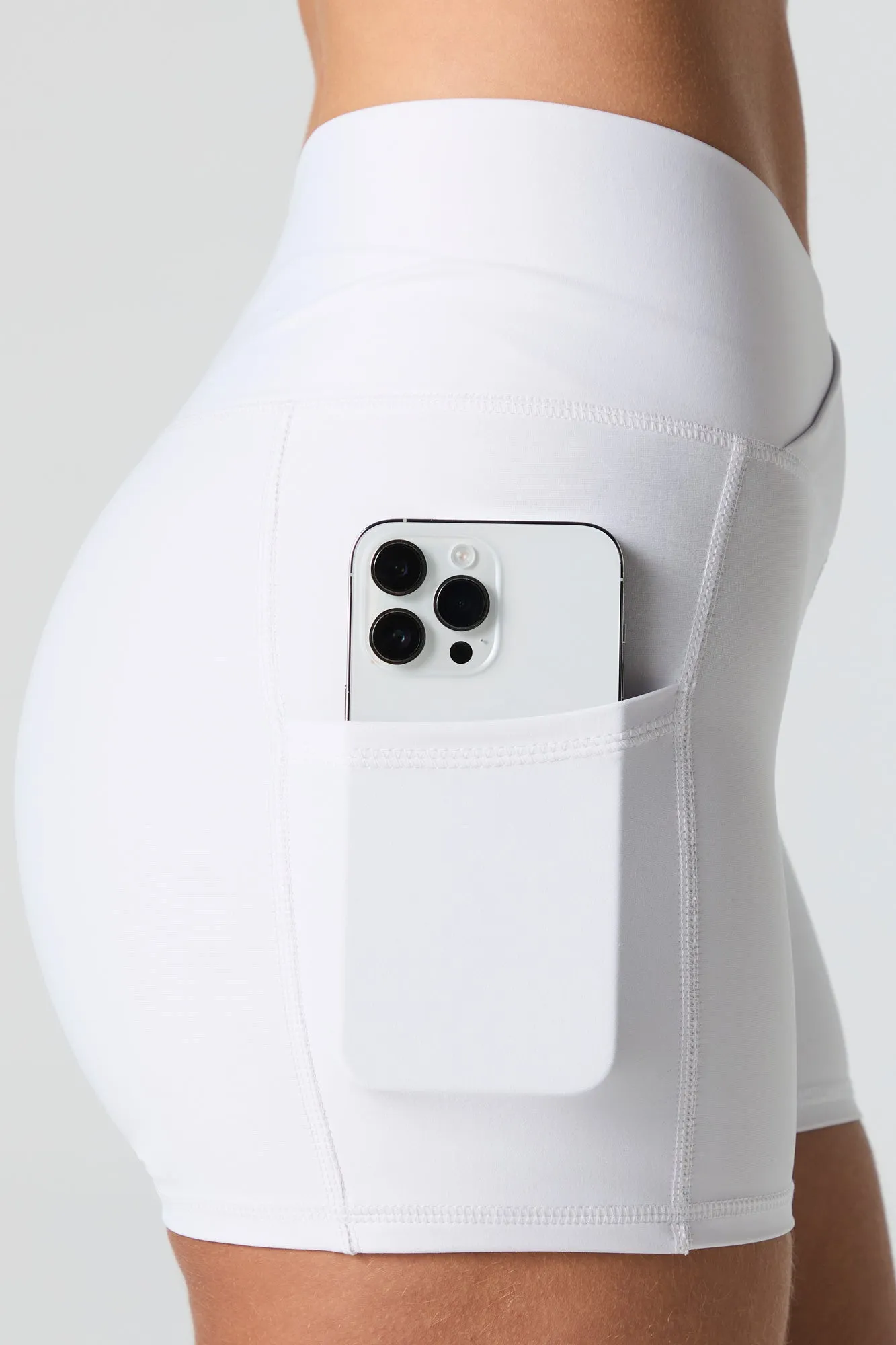 Short de cycliste avec surplis à la taille sold by Urban Planet product image thumbnail 4