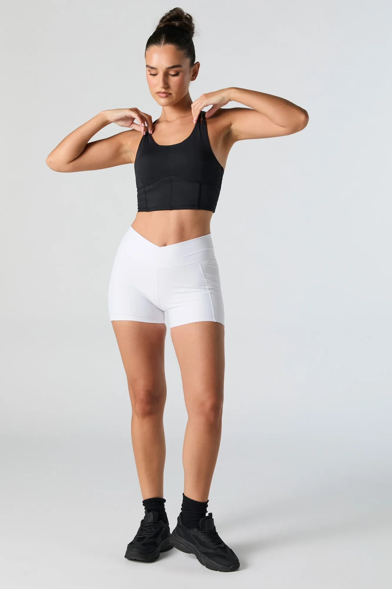 Short de cycliste avec surplis à la taille sold by Urban Planet product image thumbnail 3