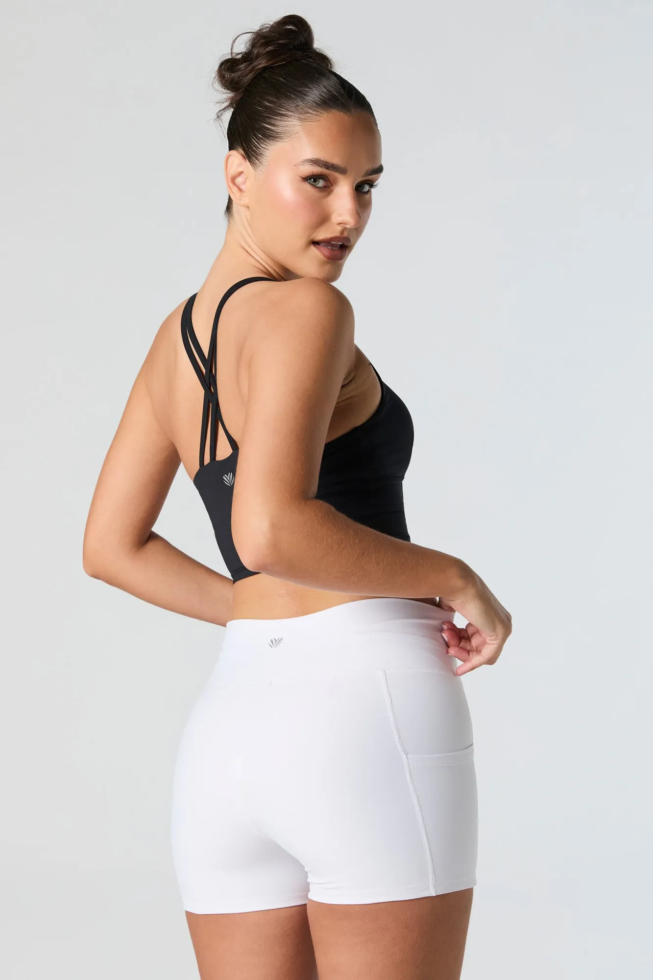 Short de cycliste avec surplis à la taille sold by Urban Planet product image thumbnail 2