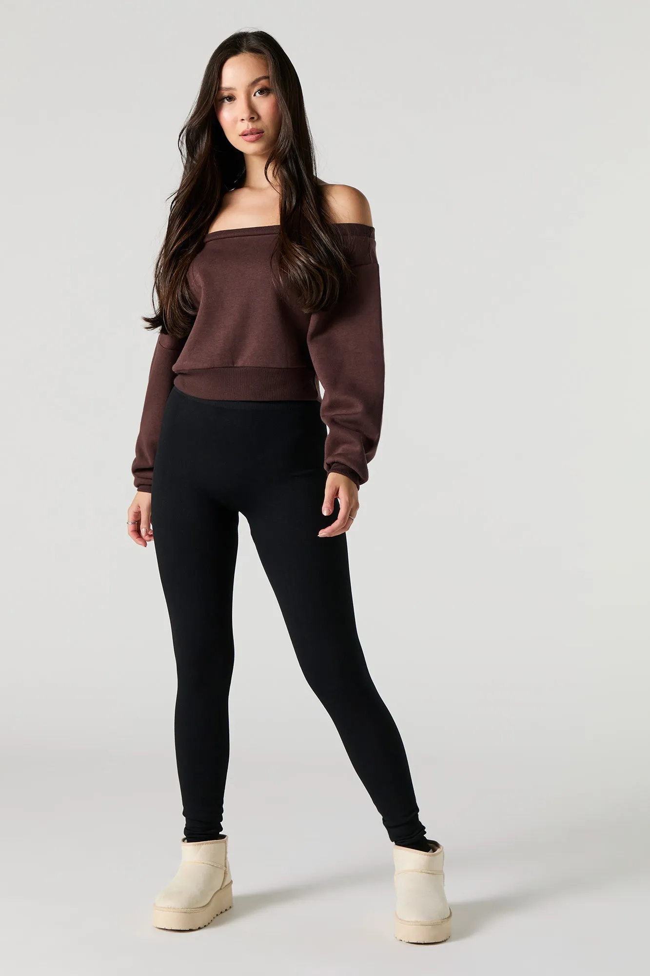 Legging doublé de similifourrure sold by Urban Planet product image thumbnail 4