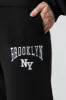 Brooklyn Embroidered Fleece Everyday Jogger sold by Urban Planet