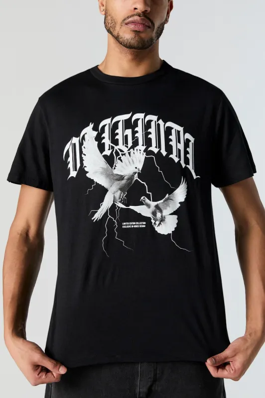 Doves Graphic T-Shirt sold by Urban Planet