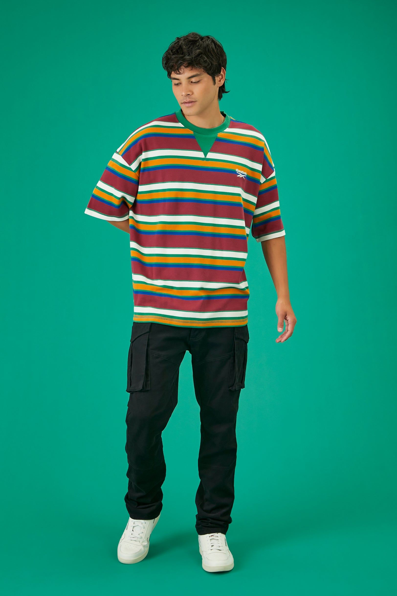 Reebok Striped T-Shirt sold by Urban Planet product image thumbnail 4