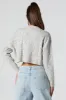 Chandail court en tricot torsadé sold by Urban Planet