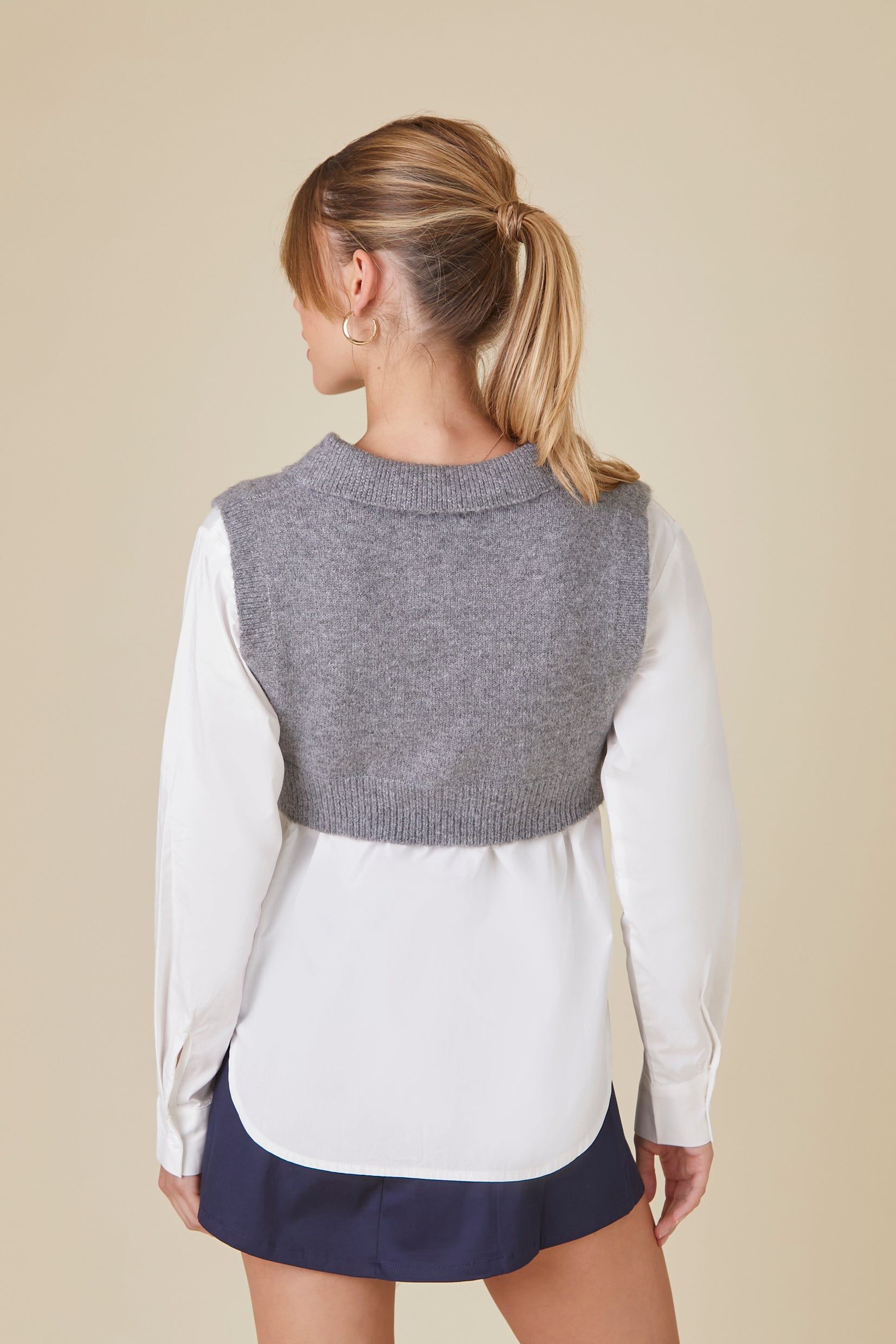 Combo Sweater Shirt sold by Urban Planet product image thumbnail 2