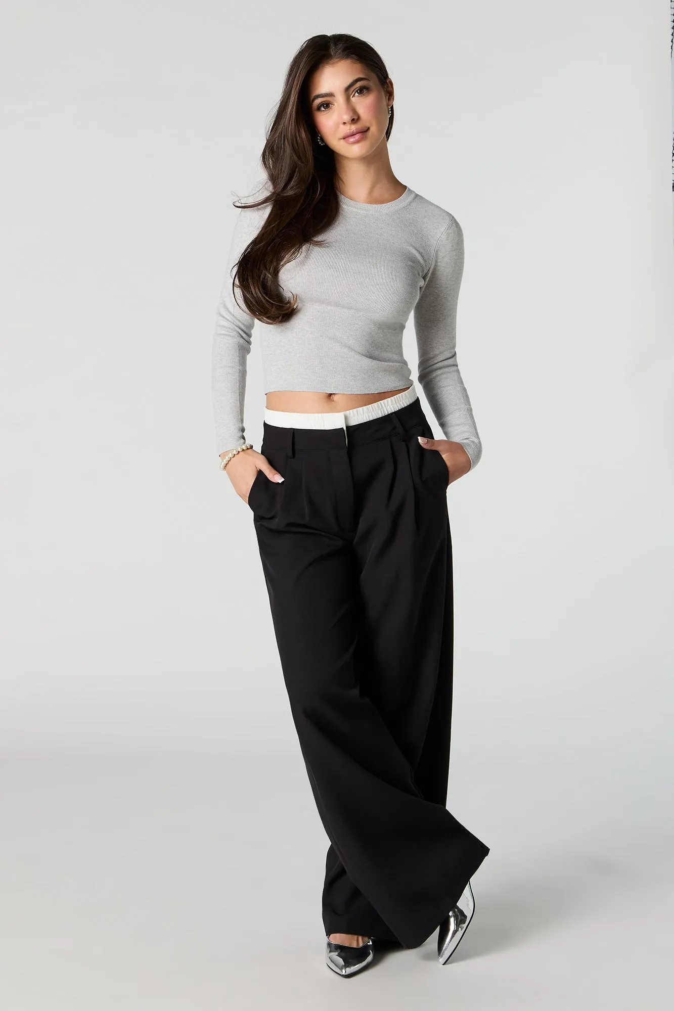 Chandail ras du cou côtelé sold by Urban Planet product image thumbnail 3