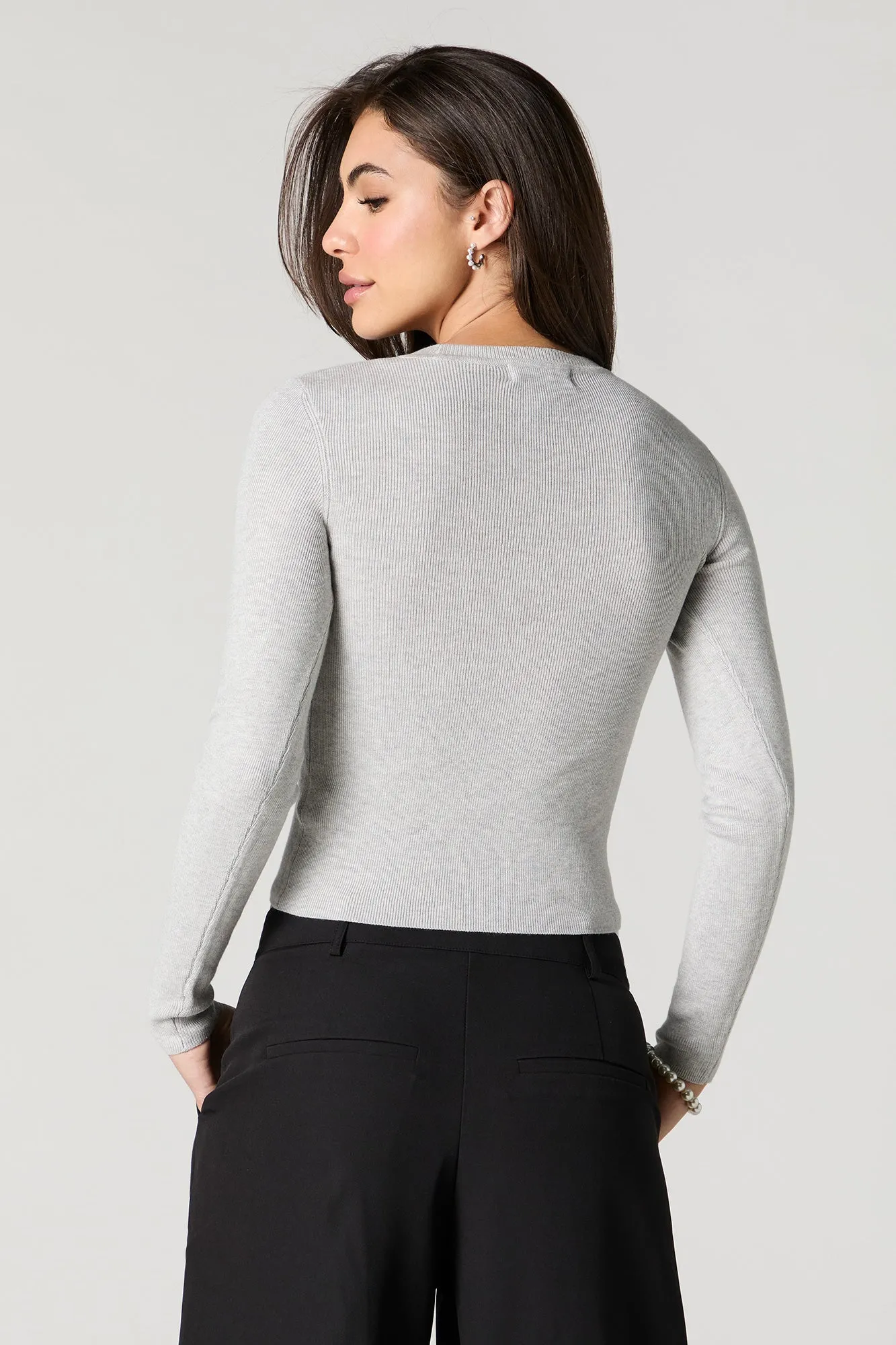 Chandail ras du cou côtelé sold by Urban Planet product image thumbnail 2