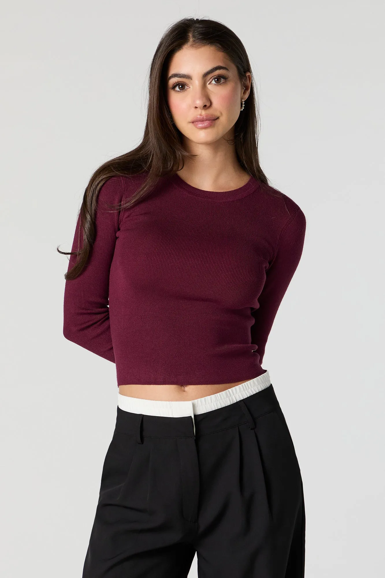 Chandail ras du cou côtelé sold by Urban Planet product image thumbnail 4