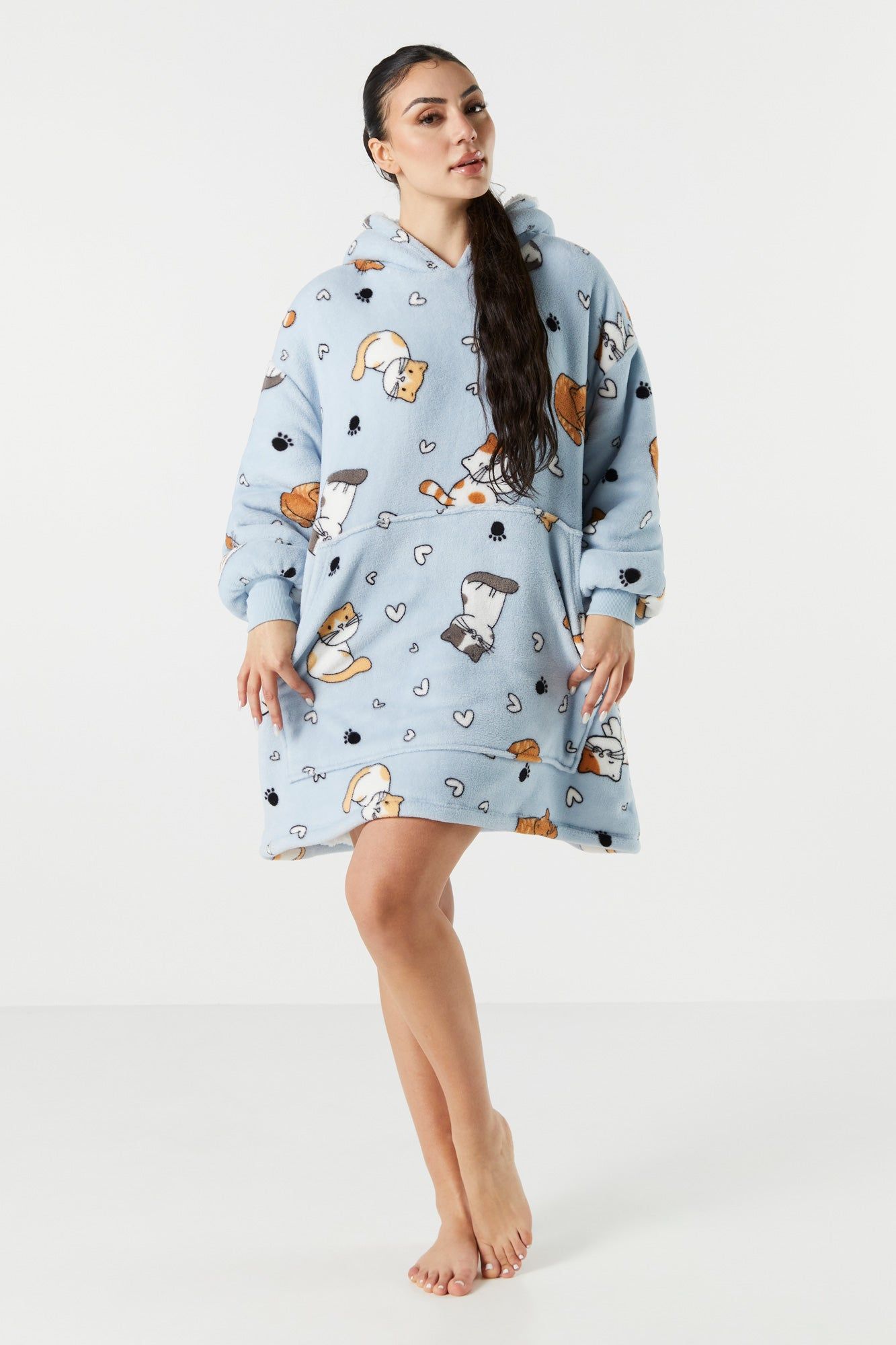 Kitty Print Humungo sold by Urban Planet product image thumbnail 4