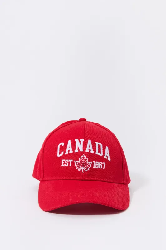 Casquette de baseball avec motif brodé Canada sold by Urban Planet