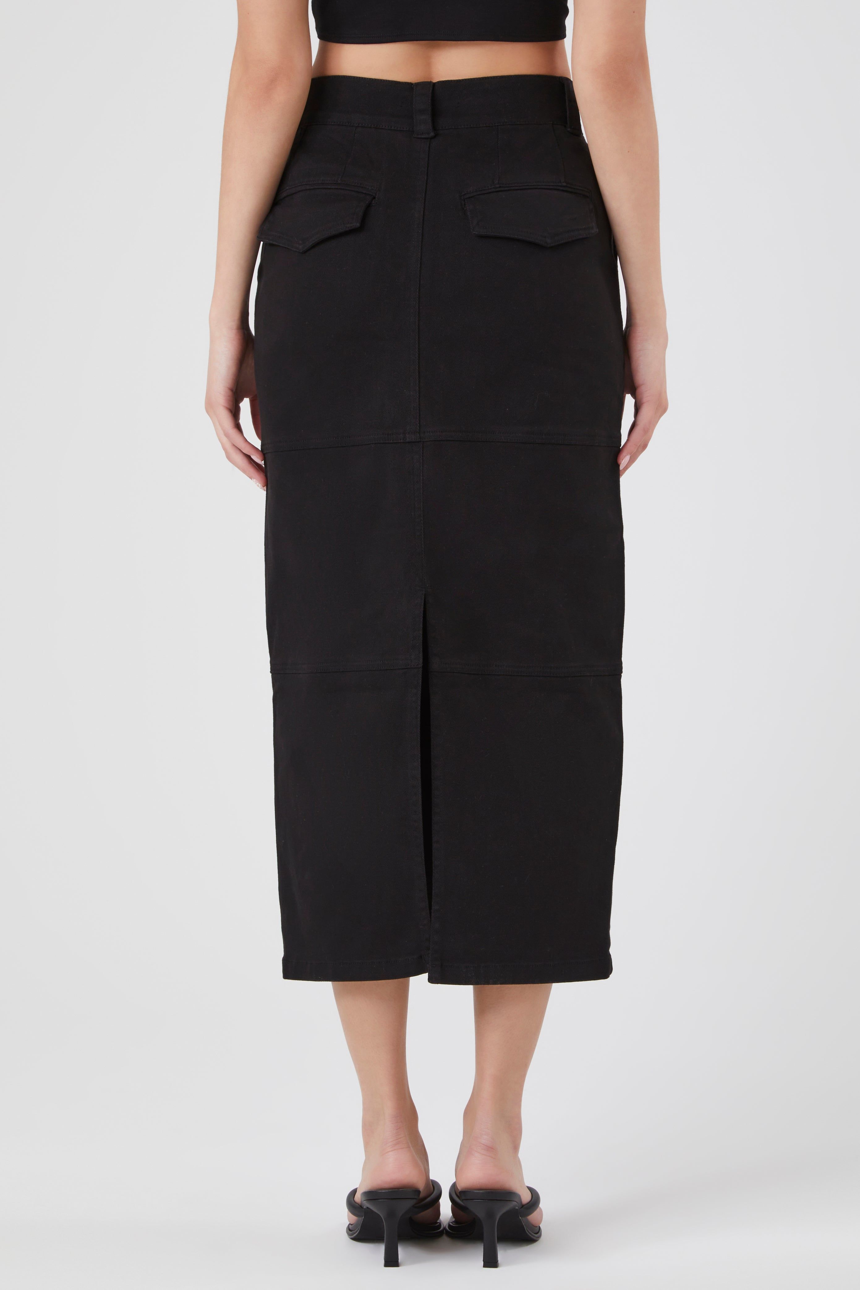 Split-Hem Pencil Midi Skirt sold by Urban Planet product image thumbnail 4