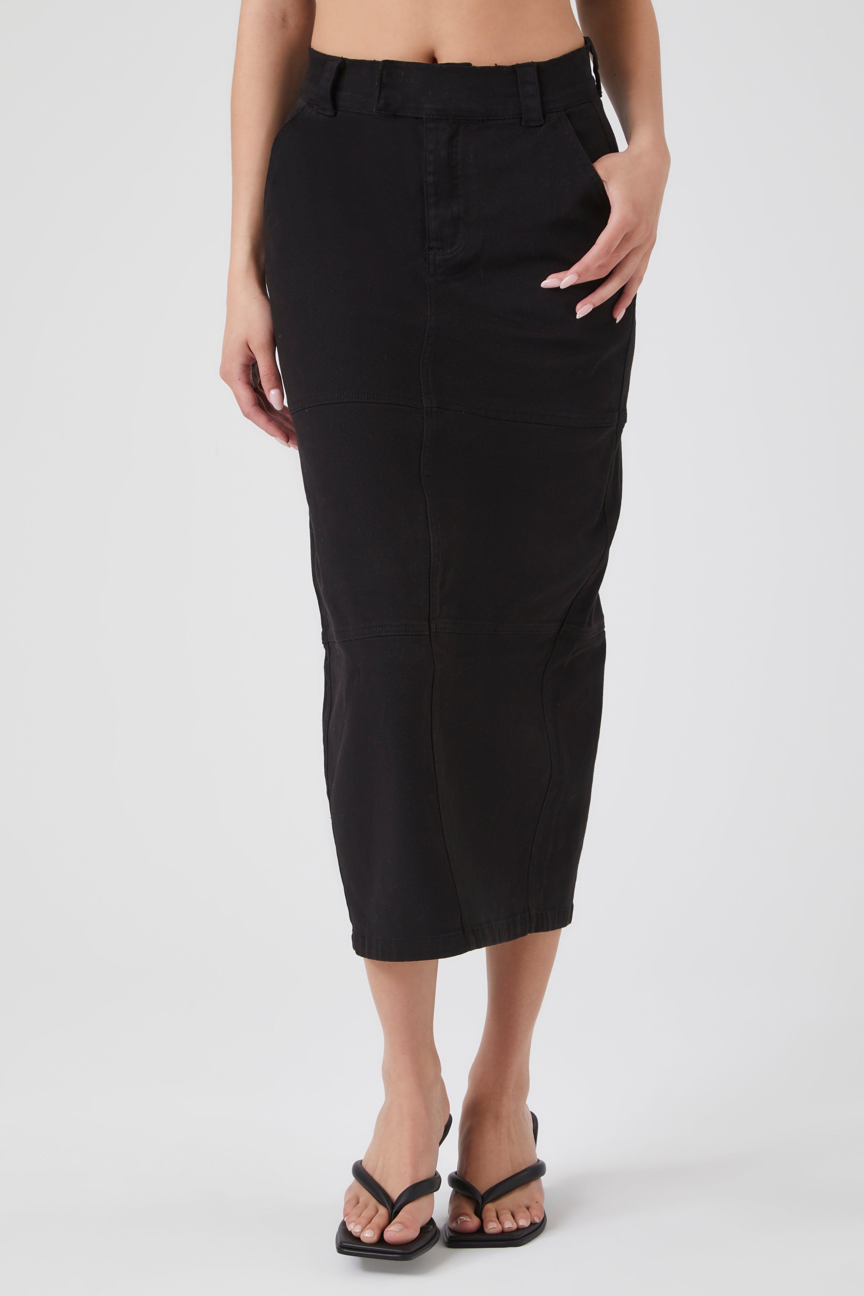 Split-Hem Pencil Midi Skirt sold by Urban Planet product image thumbnail 2