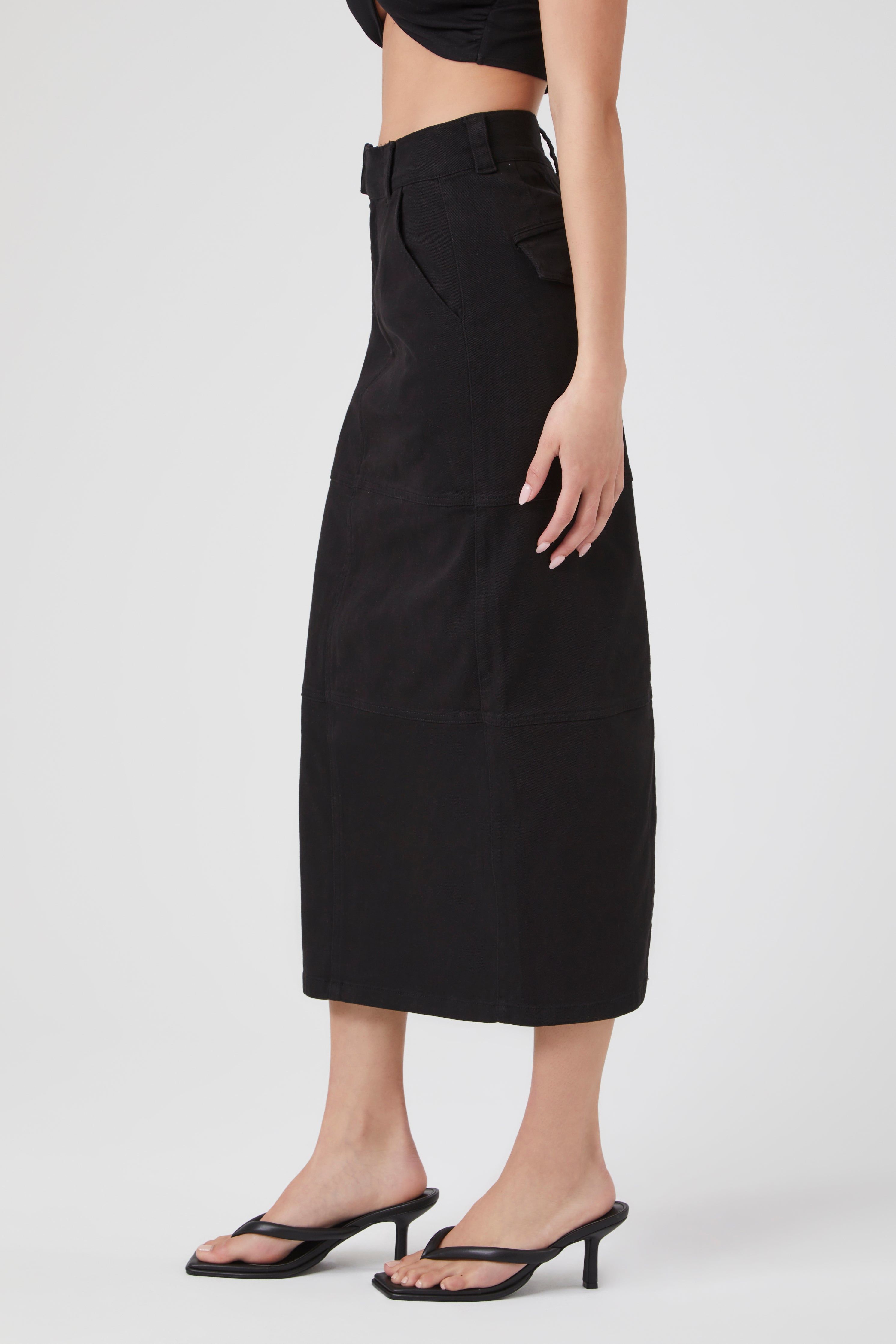 Split-Hem Pencil Midi Skirt sold by Urban Planet product image thumbnail 3