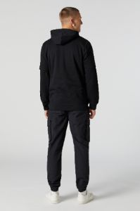 Nylon Zip Cargo Jogger sold by Urban Planet