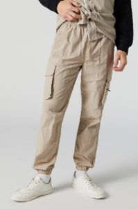 Nylon Zip Cargo Jogger sold by Urban Planet