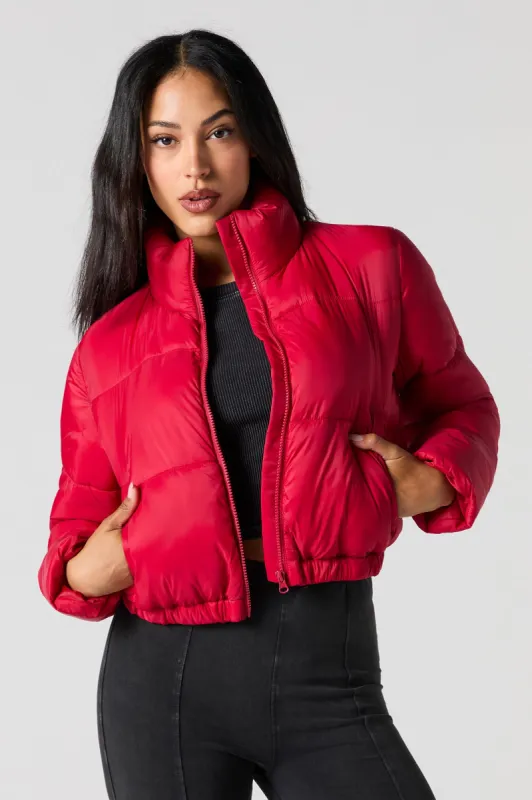 Blouson bouffant court en nylon sold by Urban Planet