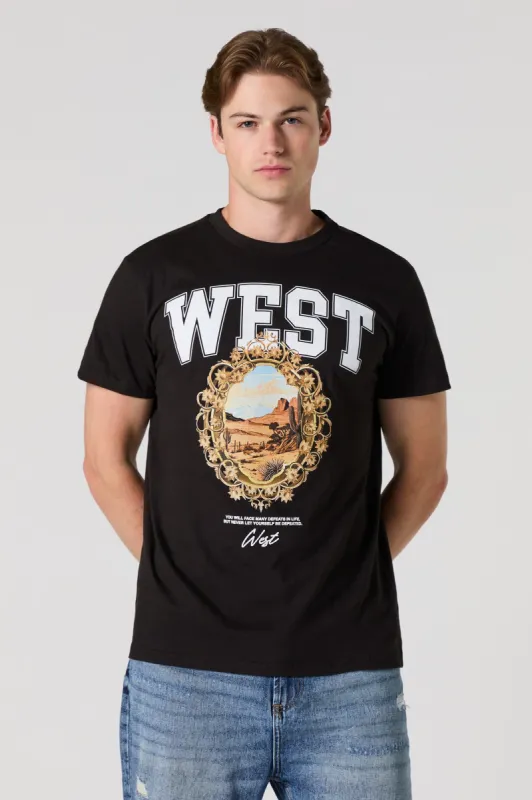 West Graphic T-Shirt sold by Urban Planet