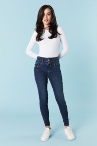 Ibiza Dark Wash Skinny Jean sold by Urban Planet