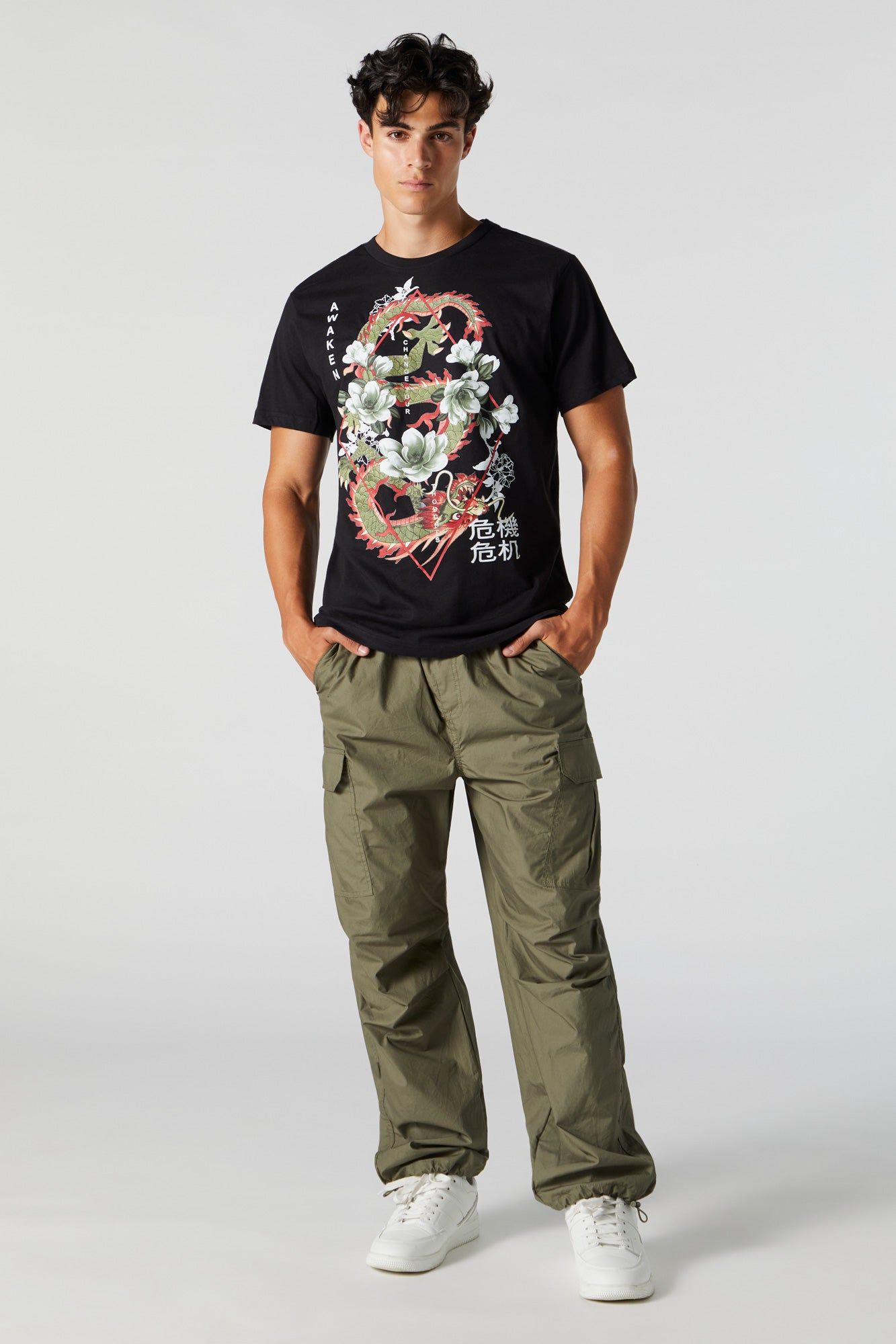 T-shirt à imprimé Dragon sold by Urban Planet product image thumbnail 4