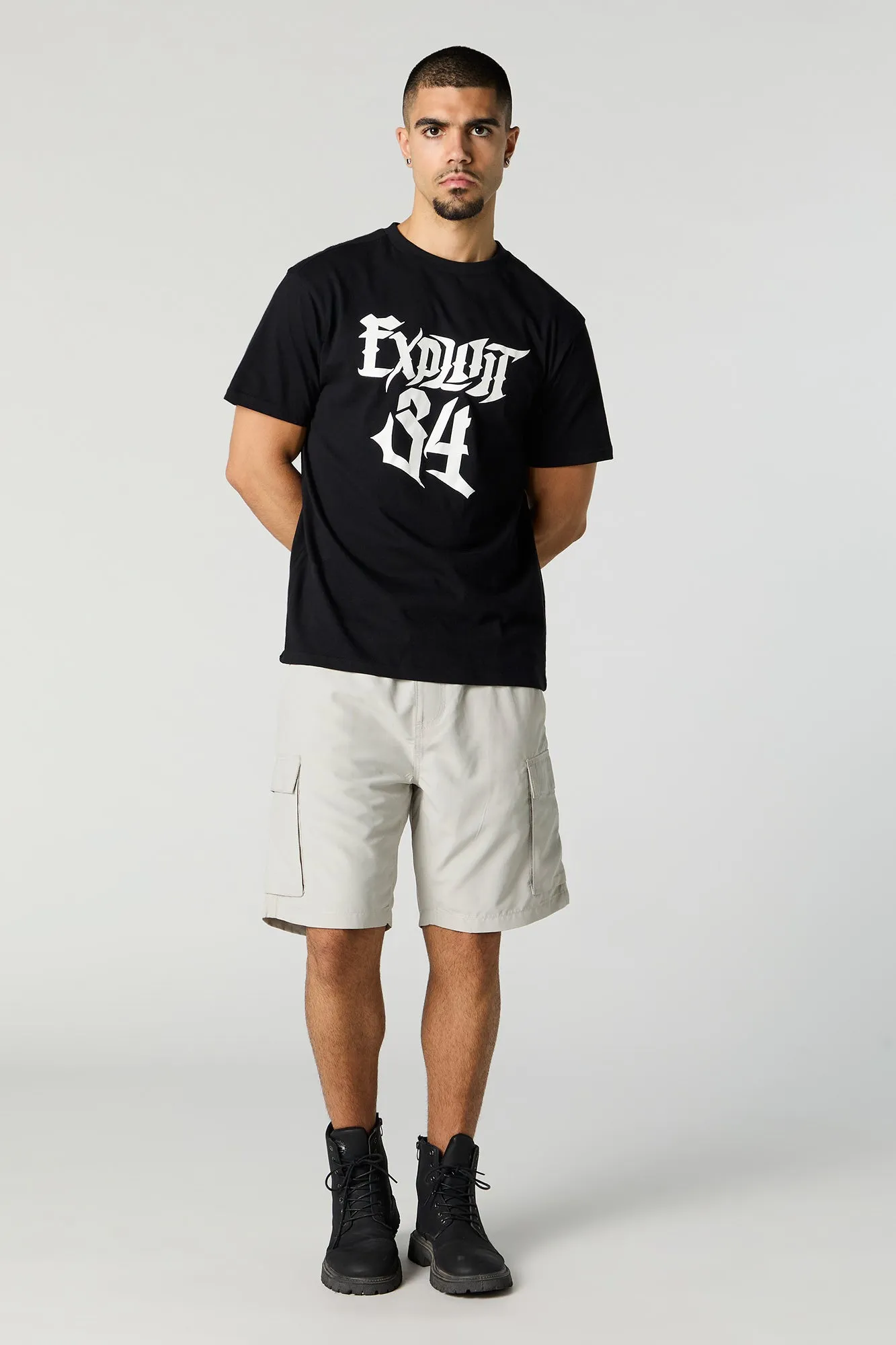 Exploit Graphic T-Shirt sold by Urban Planet product image thumbnail 3