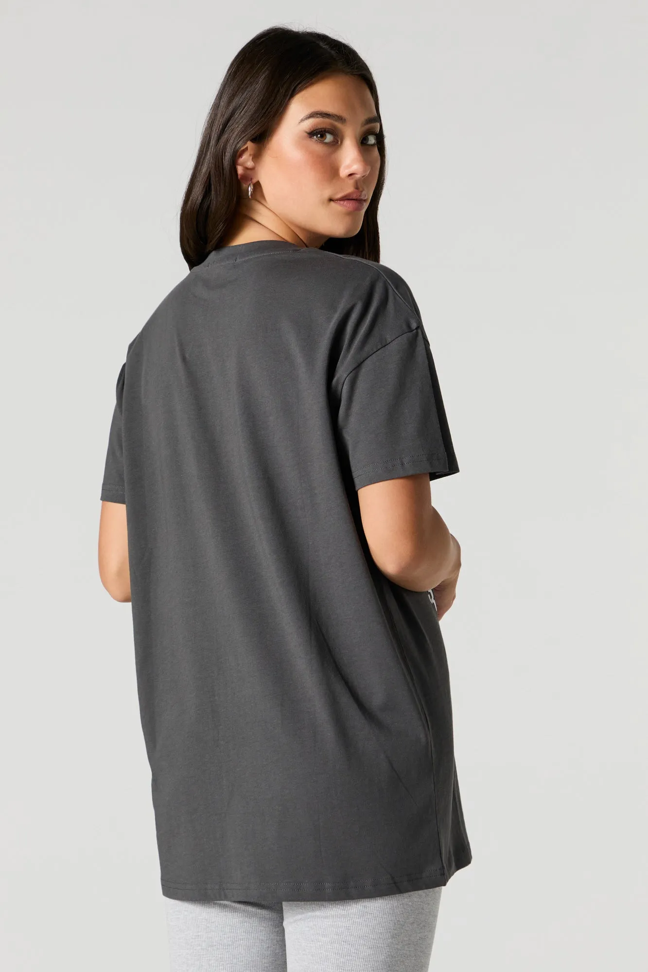 California Graphic Tunic T-Shirt sold by Urban Planet product image thumbnail 3