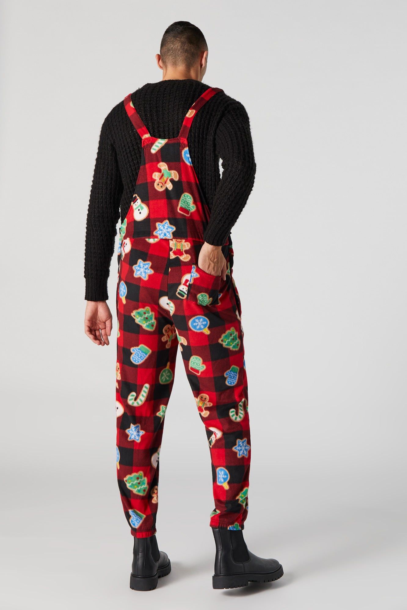 Salopette-pyjama de Noël à imprimé Biscuits sold by Urban Planet product image thumbnail 2