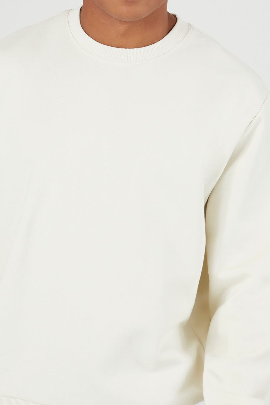 Solid Crewneck Sweatshirt sold by Urban Planet product image thumbnail 9