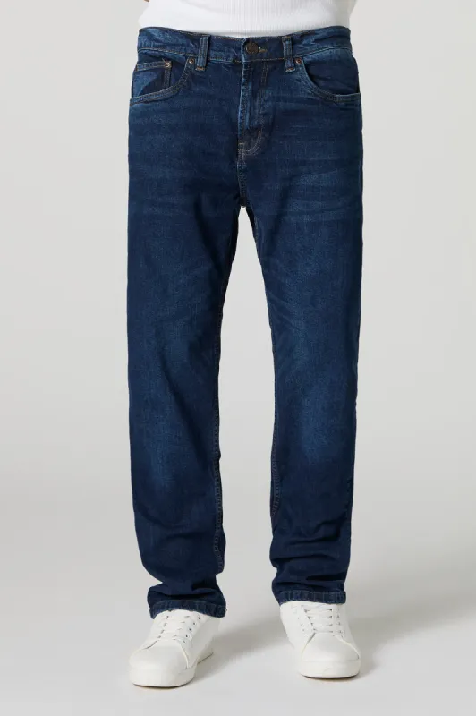 Dark Wash Straight Leg Jean sold by Urban Planet