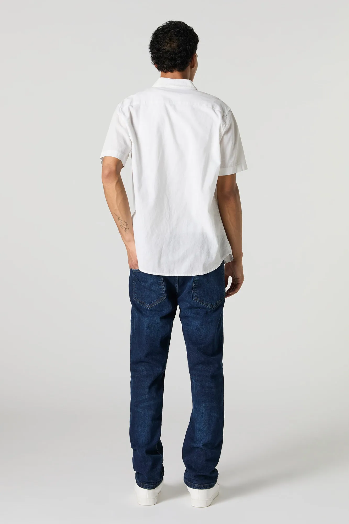 Dark Wash Straight Leg Jean sold by Urban Planet product image thumbnail 3