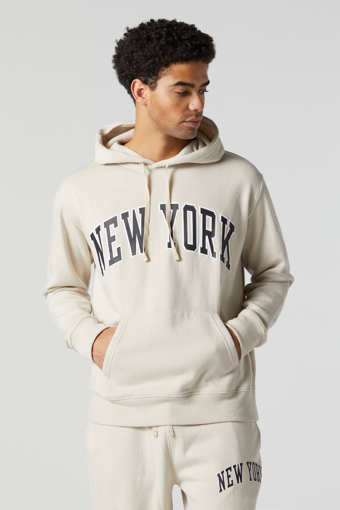 New York Graphic Fleece Hoodie sold by Urban Planet