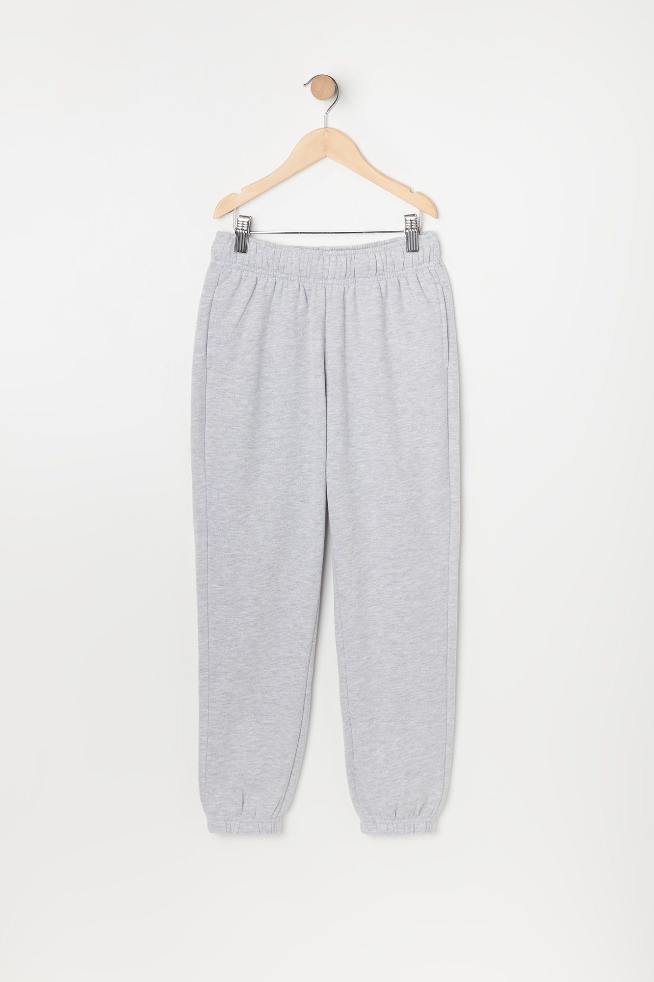 Girls Coloured Fleece Jogger sold by Urban Planet